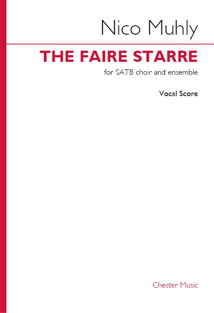 The Faire Starre (Vocal Score)